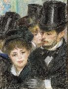 Pierre-Auguste Renoir Young people in the street oil painting